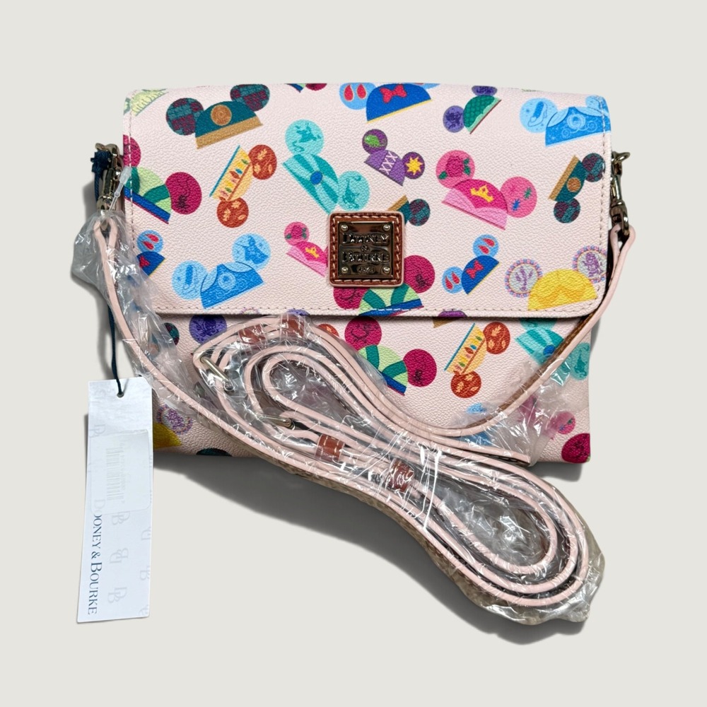 Dooney & Bourke Crossbody Bag Pink Disney Princess Ear Hat Small Cute NWT